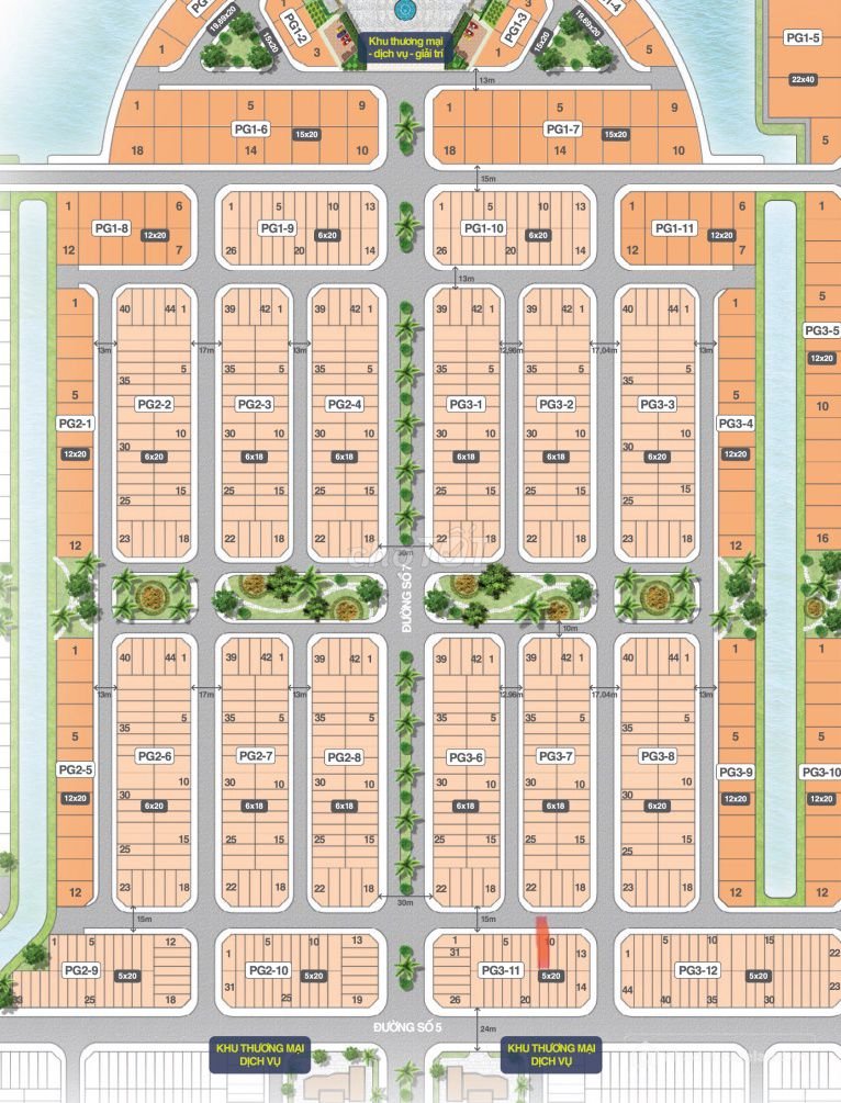 Bán đất nền dự án: Cần bán lô Phú Gia - Biên Hòa New City 100m2