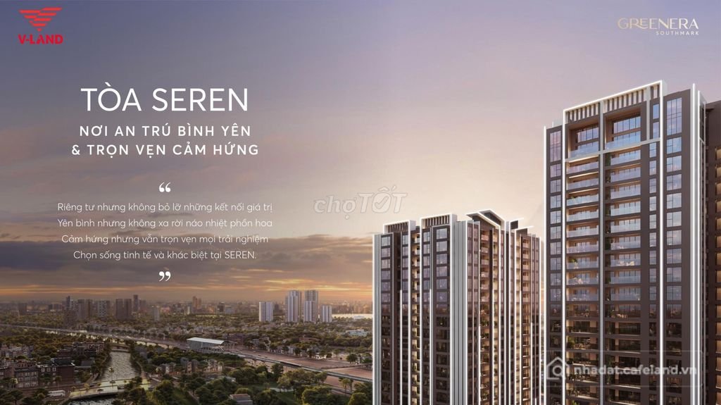 Bán căn hộ chung cư: Bán căn hộ Greenera Southmark tại 486 Ngọc Hồi, giá 4,6 tỷ