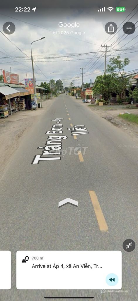 Bán đất thổ cư: chủ bán 2 lô đất đôi căn góc 3 mặt tiền kd An Viễn Trảng Bom Đồn