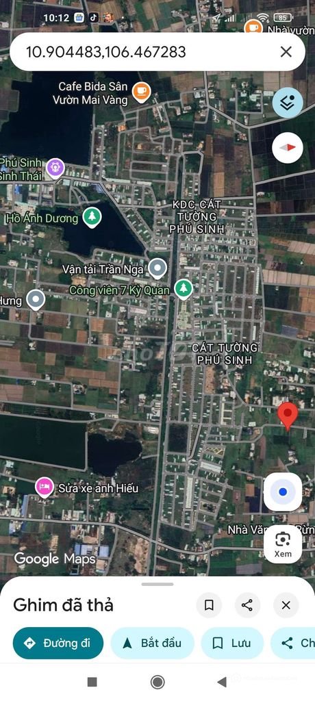 Bán đất nông, lâm nghiệp: Đất cách KDT Cát Tường Phú Sinh 400m cách công viên kỳ