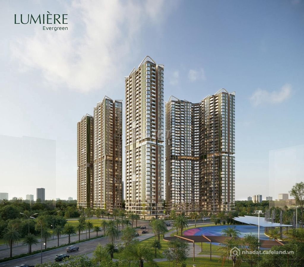 Bán căn hộ chung cư: Bán 2PN Lumière Evergreen – Masterise Homes, 65,7m², giá đẹ