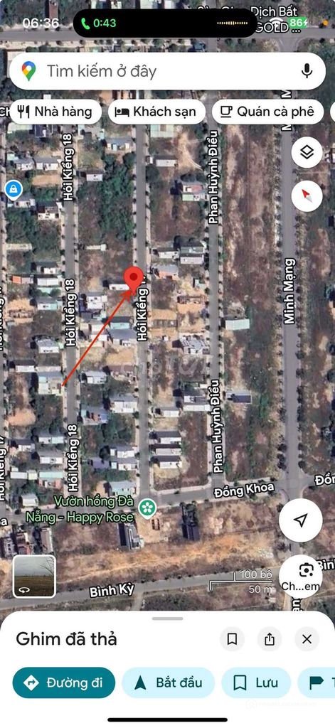 Bán đất thổ cư: NAM HÒA XUÂN | VỊ TRÍ ĐẸP B2 58 HÓI KIỂNG 19 GẦN MINH MẠNG TÂY B