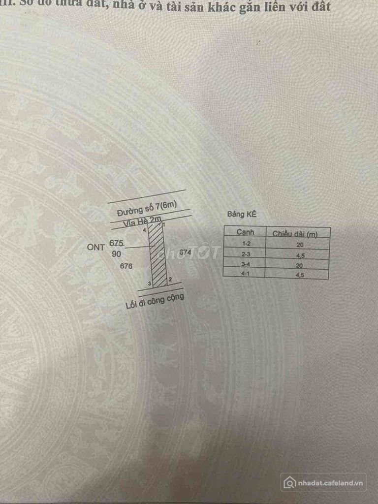 Bán đất thổ cư: Khu dân cư nam Phong dragon 90m2