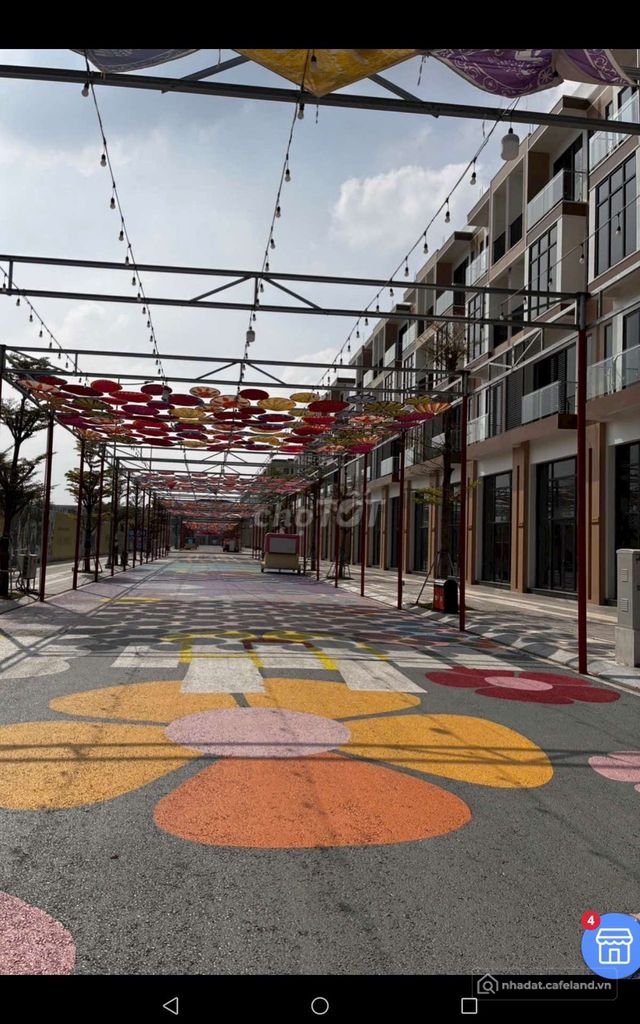 Bán nhà phố dự án: BÁN LỖ 600TR NHÀ PHỐ T&T MELINA LONG HẬU – CĂN LỚN 120M2 VỊ T