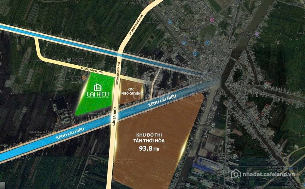 Bán đất nền dự án: Đất Nền Khu Dân Cư Lái Hiếu tại Trung Tâm Thành Phố