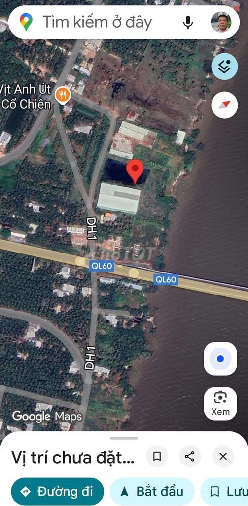 Bán đất thổ cư: MẶT TIỀN SÔNG CỔ CHIÊN TRÀ VINH