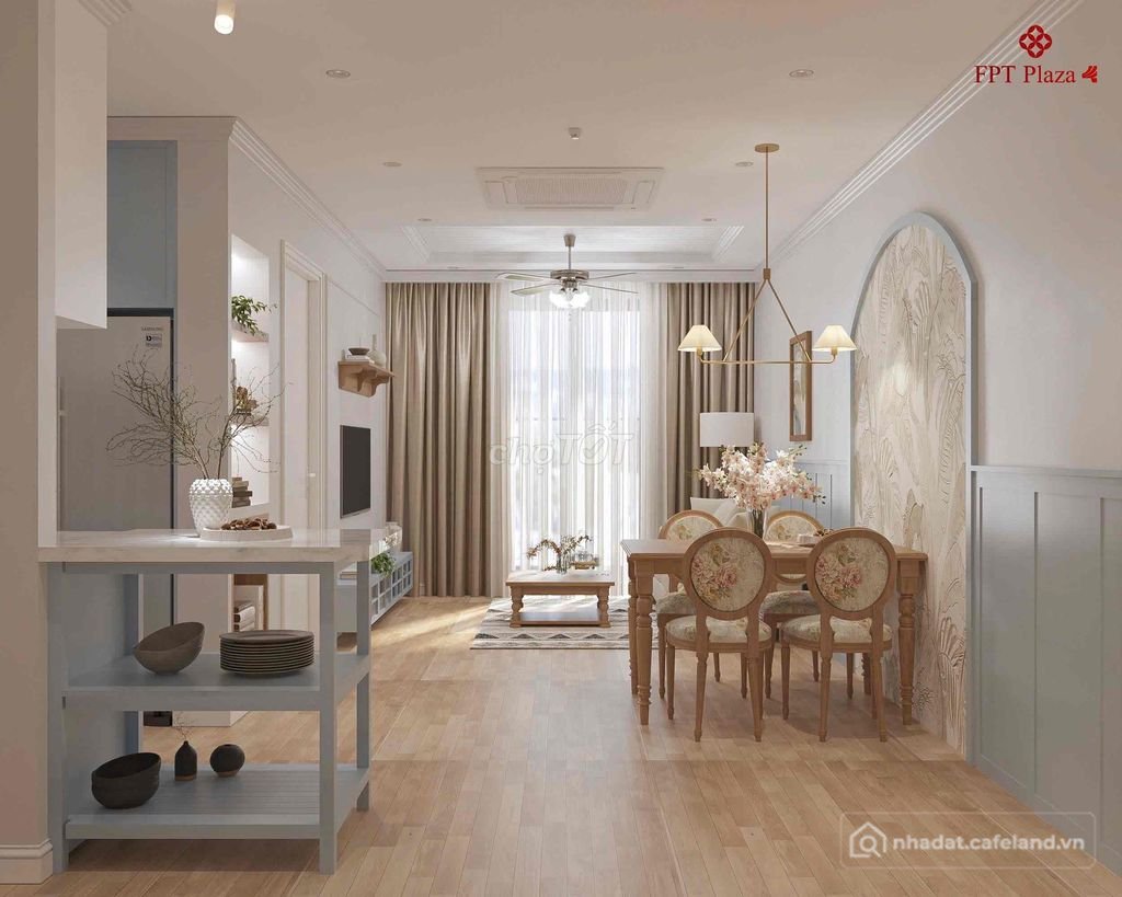 Bán căn hộ chung cư: Chính chủ bán gấp 2pn 2wc FPT plaza 4 view biển, hồ bơi