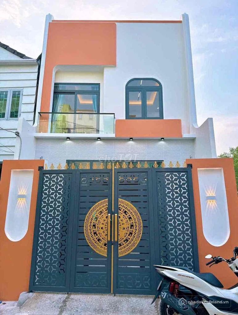 Biệt thự: Nhà trệt lầu 3 phòng ngủ - Khu Dân Cư ngang Bệnh Viện Nhi Đồng