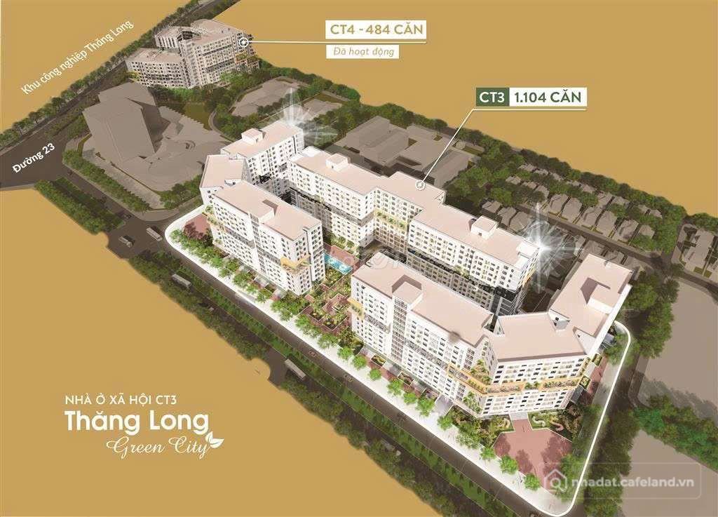 Bán căn hộ chung cư: Bán căn hộ 63m2-3N2VS kim chung ,đông anh