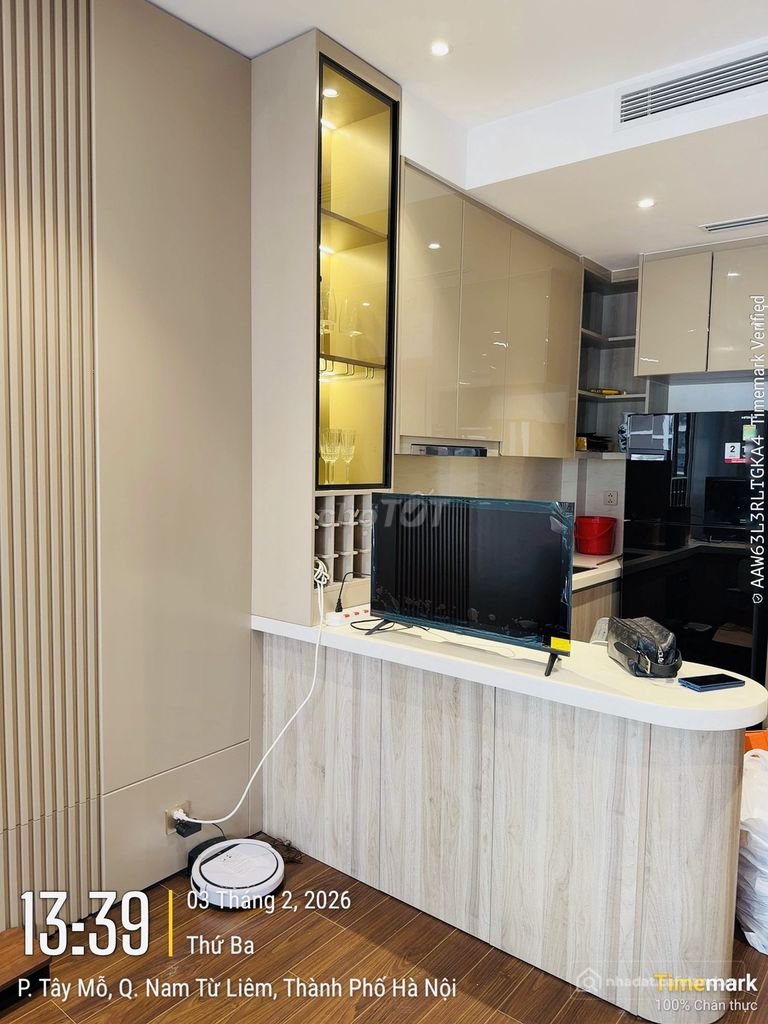 Căn hộ chung cư: Chính Chủ Cho thuê tòa B Masteri West Heights, 52m2, full đồ ở 