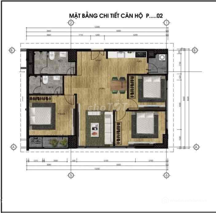 Căn hộ chung cư: Căn hộ 97m2 3PN MHDI CT5 Lê Đức Thọ, Mỹ Đình, Hà Nội