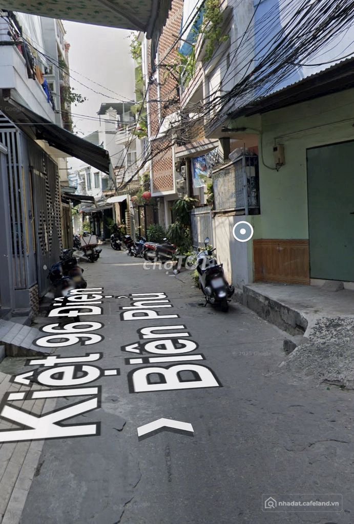 Bán đất thổ cư: Hai mặt kiệt 96 Điện Biên Phủ - Thanh Khê - Đà Nẵng