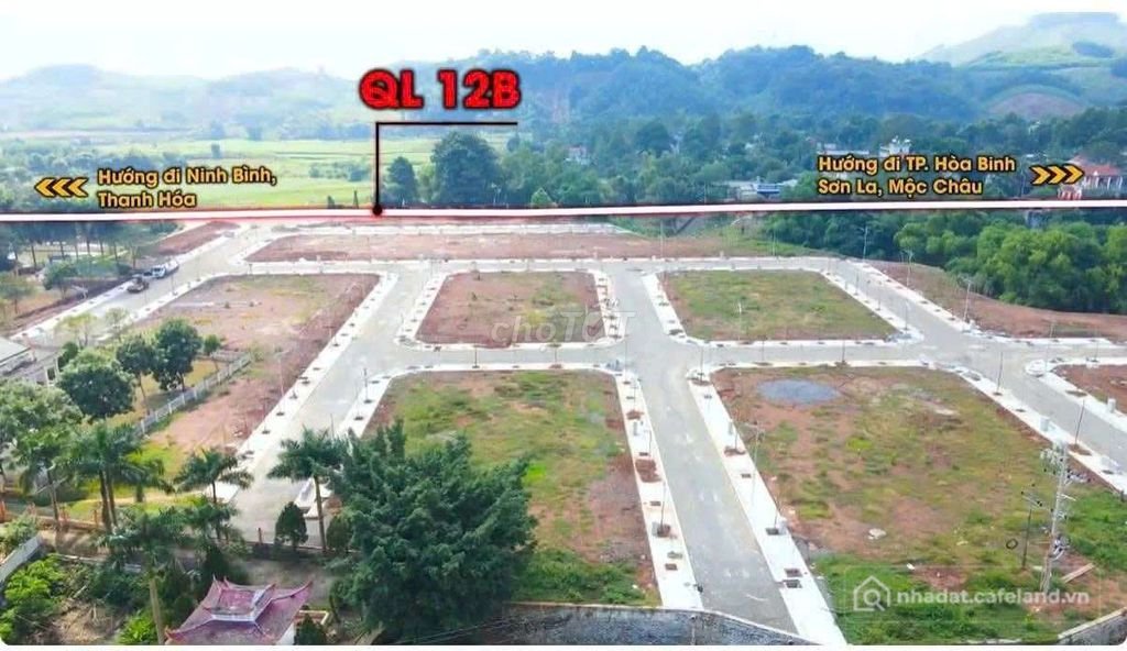 Bán đất nền dự án: CHÍNH CHỦ BÁN ĐẤT KHU ĐÔ THỊ LẠC SƠN RIVERSIDE –VIEW SÔNG, ĐƯ