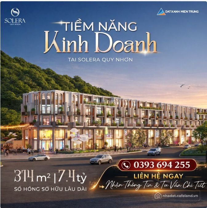 Nhà hàng - Khách sạn: SOLERA QUY NHƠN – LỢI NHUẬN KÉP GIỮA TÂM ĐIỂM PHÍA TÂY