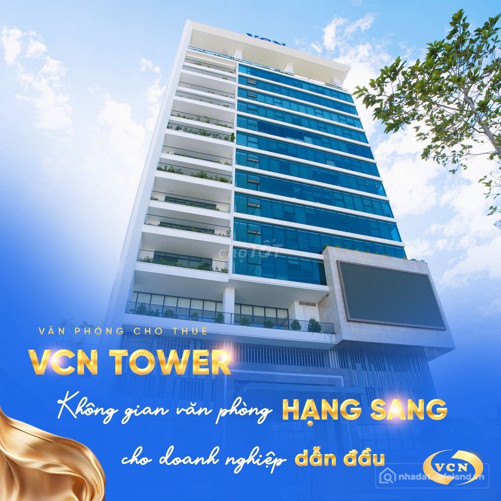 Mặt bằng: Cho thuê văn phòng tòa VCN Tower, Phước Hải, giá từ 160,000 đ/m2/tháng