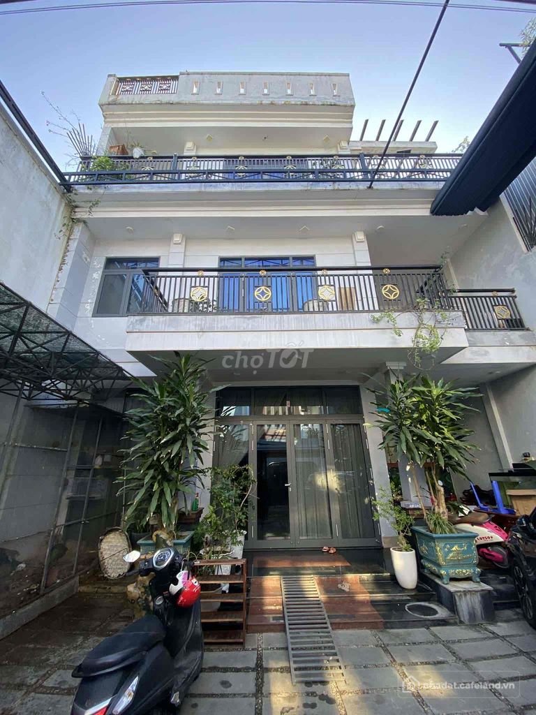 Biệt thự: bán đất tặng nhà biệt thự 3 tầng vip khu Nam Việt Á giá xịn xò