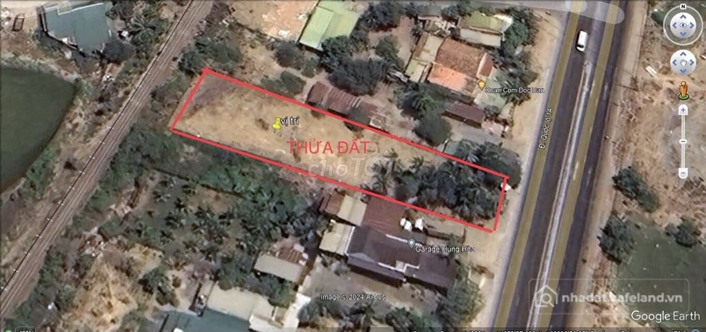 Bán đất thổ cư: Bán đất QL1 Nam Cam Ranh đối diện Hòn Quy, có 200 m2 thổ cư