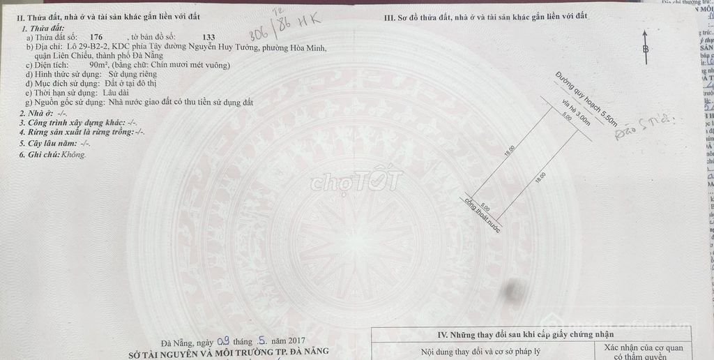 Bán đất thổ cư: Bán đất đường ĐÀO SƯ TÍCH - Lô sạch đẹp - Gần trường C1 Bùi Th