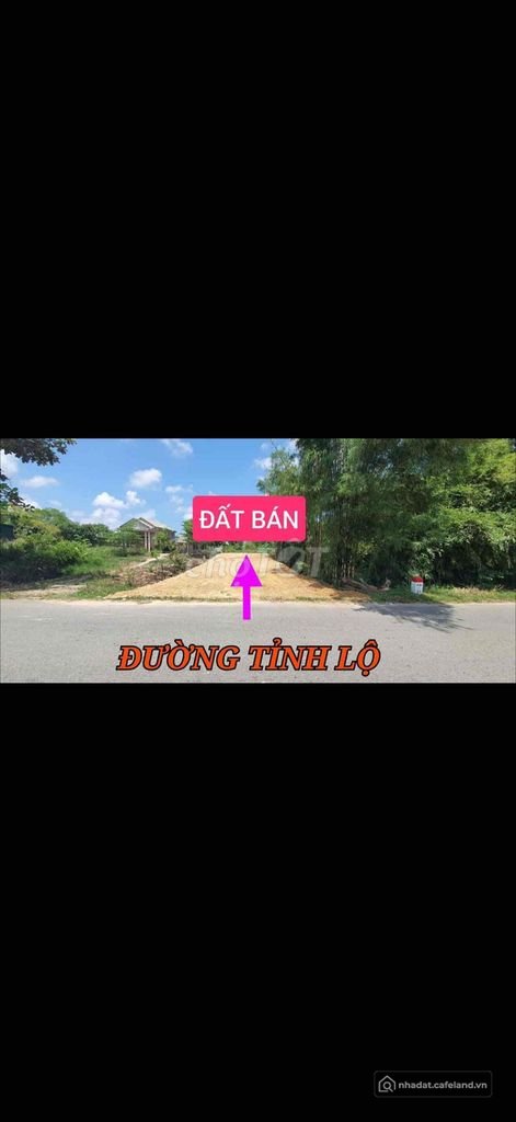 Bán đất thổ cư: Chính chủ cần bán gấp lô đất mặt tiền tỉnh lộ 4