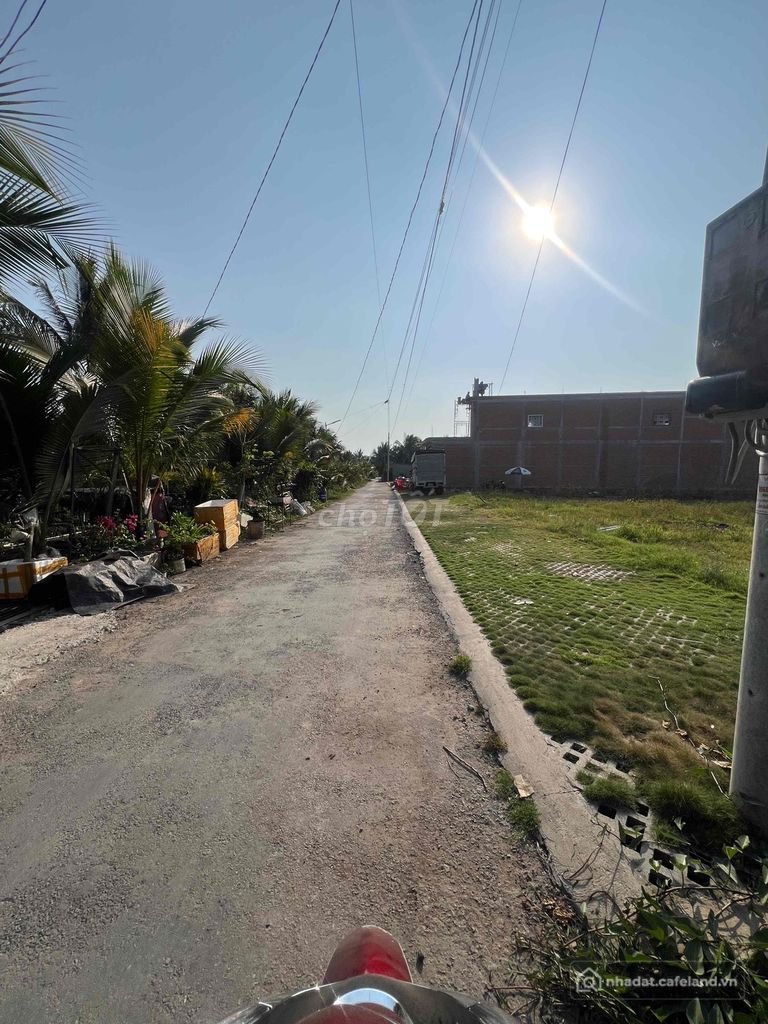 Bán đất thổ cư: Bán đất nền lộ nhựa cách chợ mỹ phước tây 200m