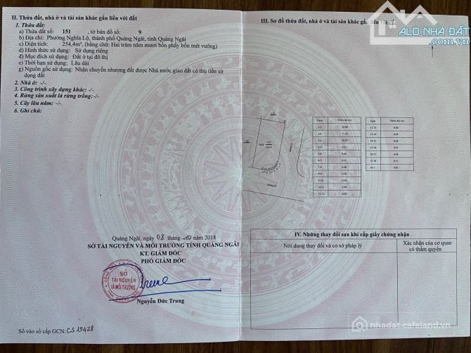 Bán đất thổ cư: Bán lô biệt thự đường nội bộ khu dân cư Tây Phan Đình Phùng TP Q