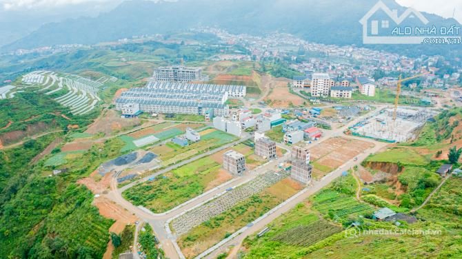 Bán đất thổ cư: Bán đất nền có xây dựng tại dự án Sapa Garden Hill - 100m2 Giá 4