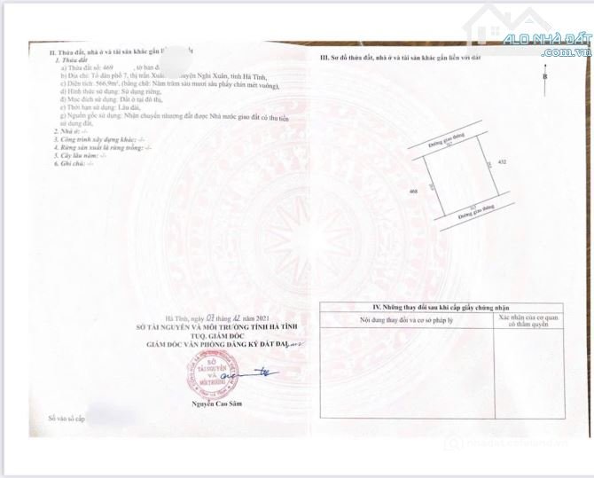 Bán đất thổ cư: ĐẤT BIỆT THỰ SIÊU ĐẸP THUỘC KĐT XUÂN AN GREEN PARK