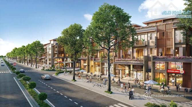 Bán biệt thự: Bán nhà 4 tầng đường Thuận Phong khu đô thị xanh The Sensia