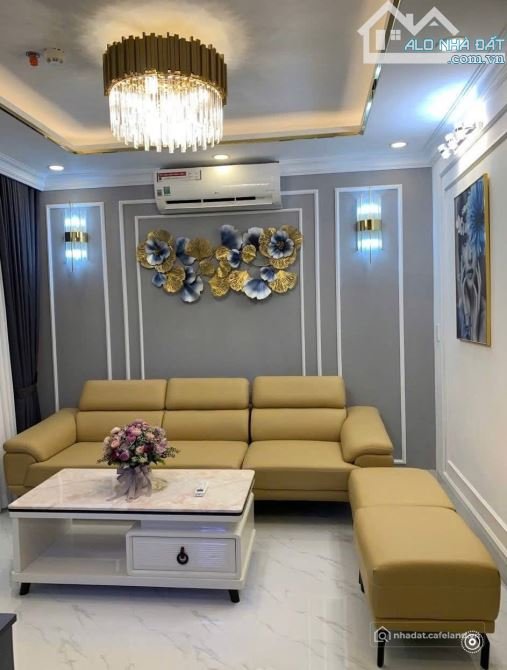 Bán căn hộ chung cư: Cho thuê căn hộ THE MANOR CROWN HUẾ mới full nội thất 