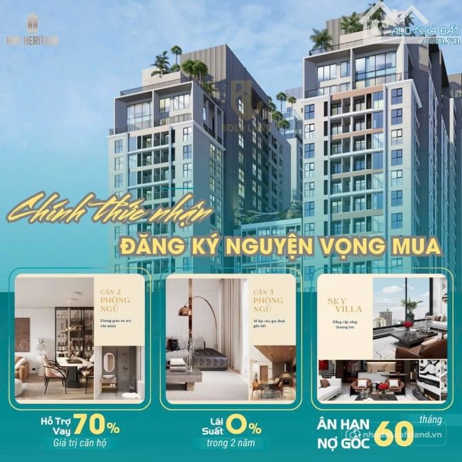 Bán căn hộ chung cư: 🟡🟡CĂN HỘ CAO CẤP ĐỐNG ĐA (HUE HERITAGE) – KHÔNG GIAN SỐNG M