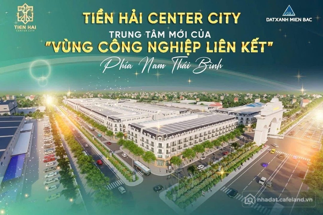 Bán đất thổ cư: Bán đất Nền Tiền Hải Center City - Vị Trí Vàng, Sinh Lời Vượt Bậ