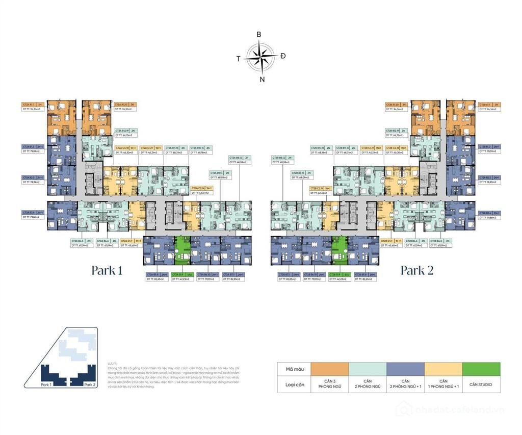 Bán căn hộ chung cư: Trực tiếp chủ đầu tư quỹ căn đợt 1 đẹp nhất giá chỉ 45tr/m,
