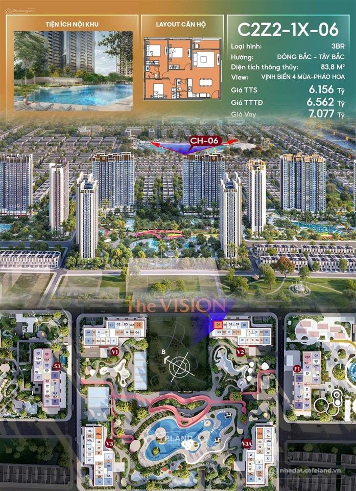 Bán căn hộ chung cư: Siêu vvip căn góc 3pn view bắn pháo hoa tại dự án masteri e