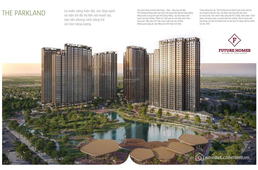 Bán căn hộ chung cư: Bán cc the parkland imperia ocean city, 3,5 tỷ, 59m2, cơ bả