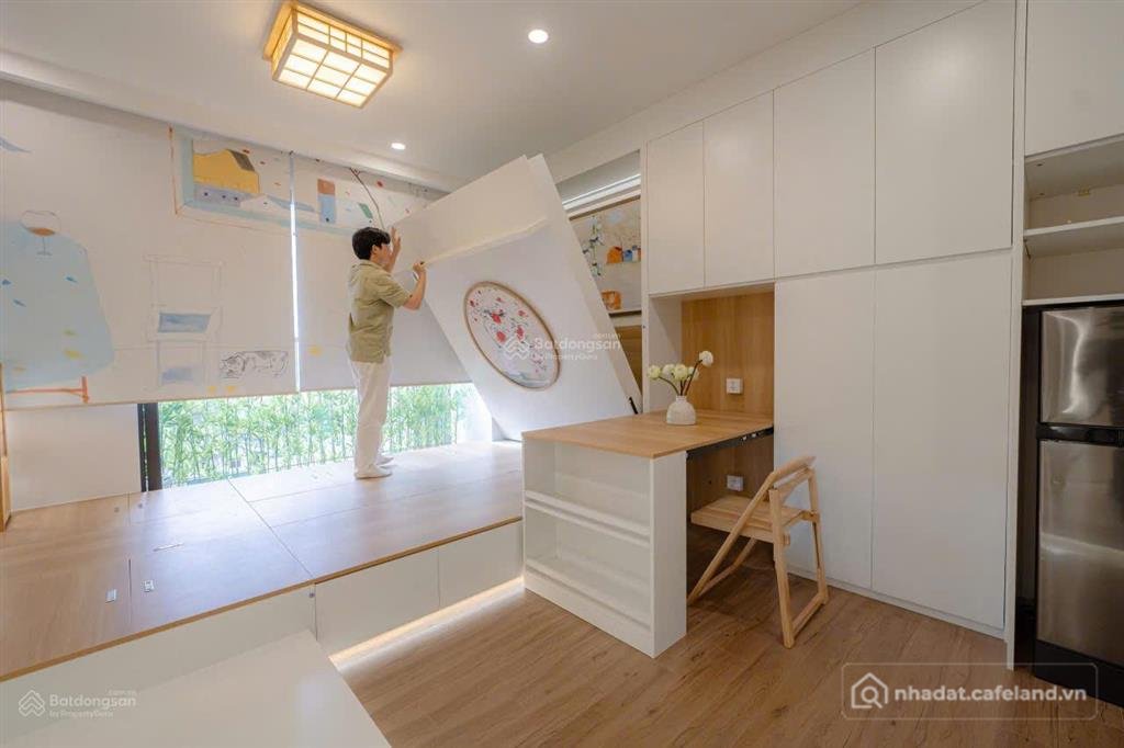 Bán căn hộ chung cư: Căn hộ studio phong cách nhật không gian sống tối giản. dt 