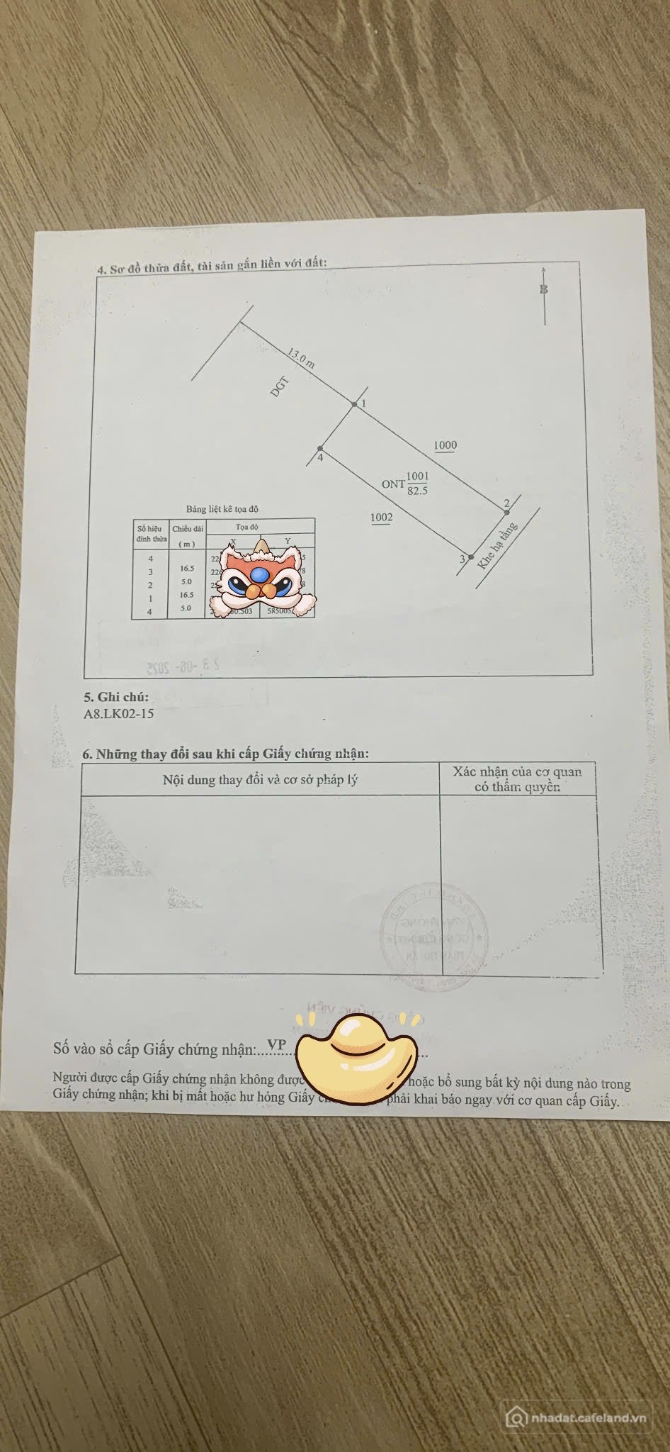 Bán đất thổ cư: Lô đất đối diện chung cư khu A Vũ Phúc, giá đầu tư