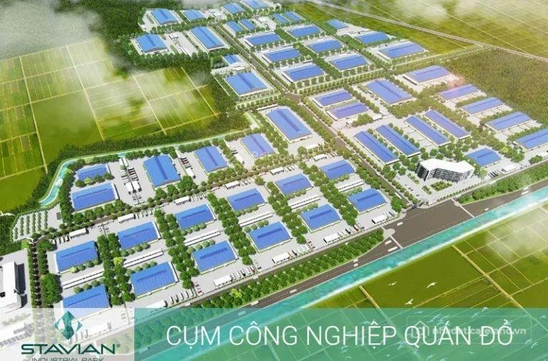 Bán kho, nhà xưởng: Chủ đầu tư cụm công nghiệp quán đỏ 5000 m2, 6000 m2, 8000m2,