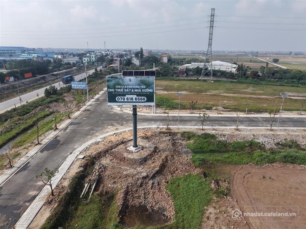 Bán kho, nhà xưởng: Stavian ip mở bán đất cụm công nghiệp stavian hưng yên giá c