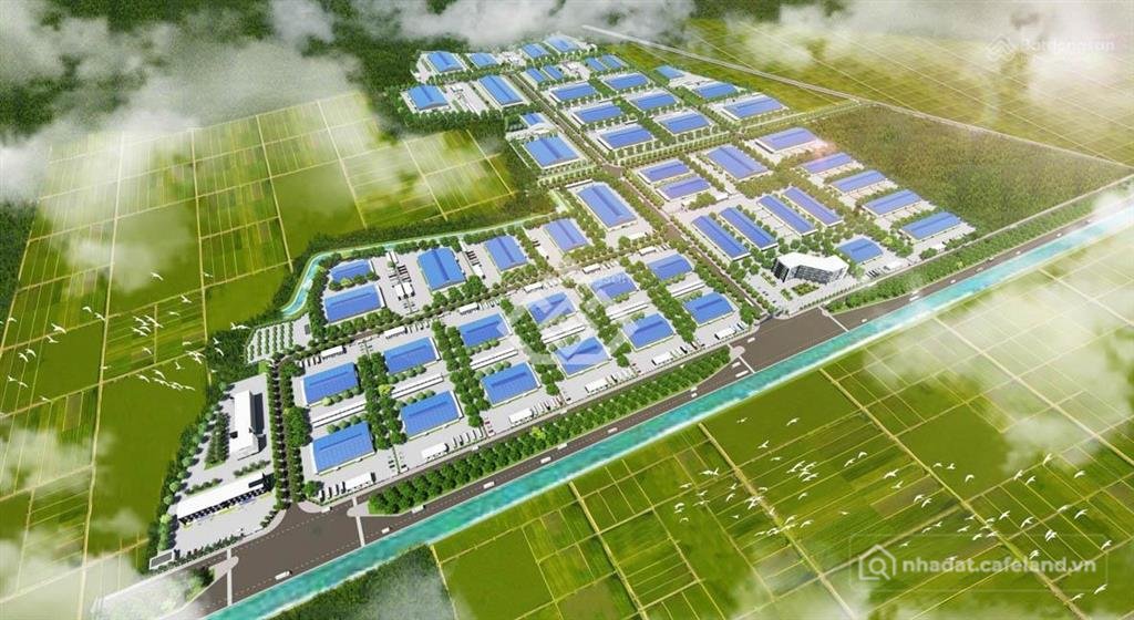 Bán kho, nhà xưởng: Chủ đầu tư cụm công nghiệp quán đỏ 5000m2 hạ tầng đồng bộ