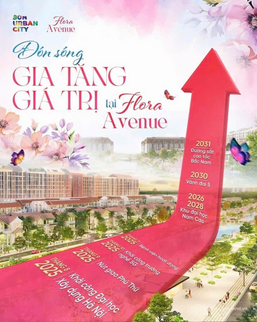 Bán nhà riêng: Sun Flora Avenue - đại Lộ Hoa Anh đào