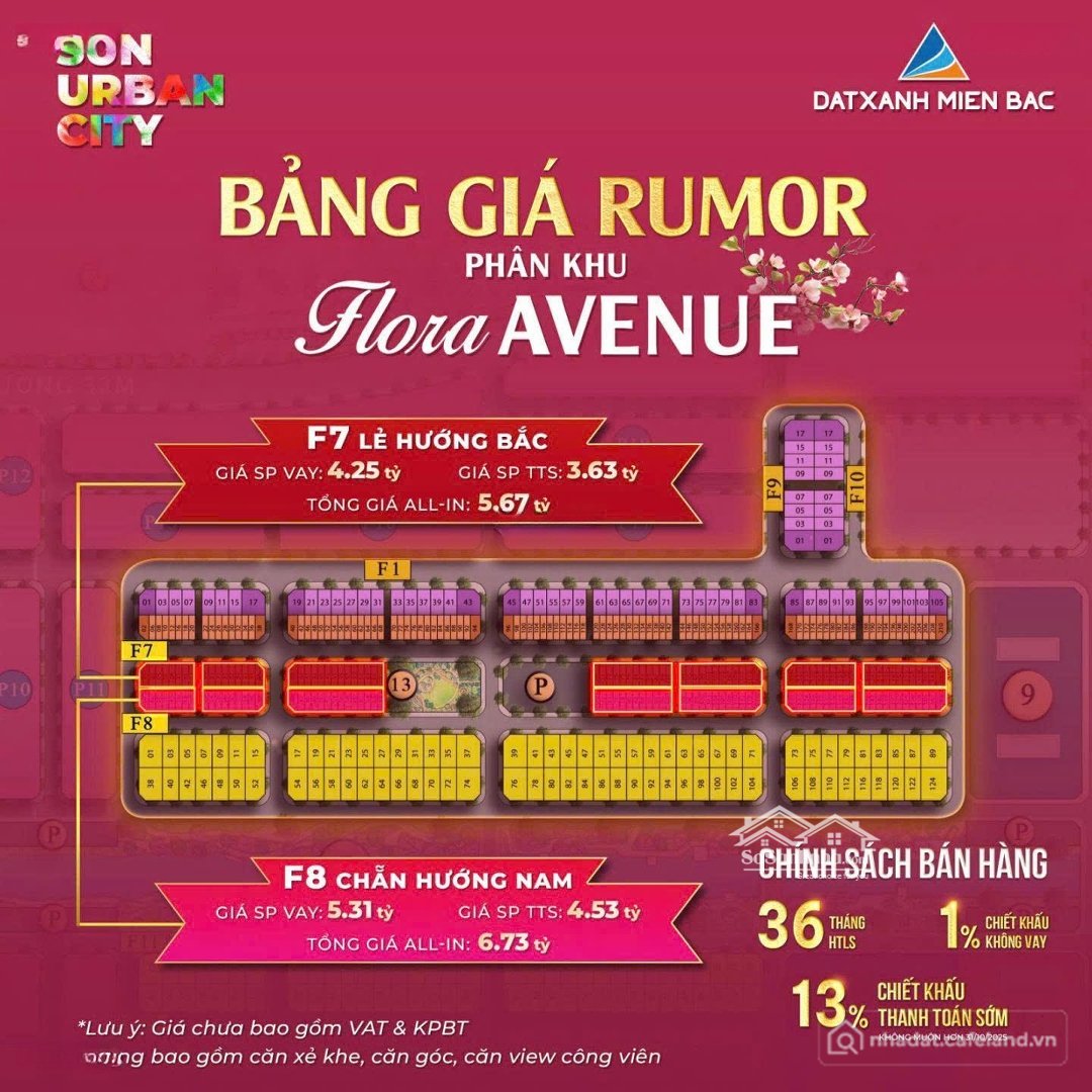 Bán nhà riêng: Nhận Booking Căn Biệt Thự Flora Avenue, Phân Khu Mới Ra Mắt, Dành