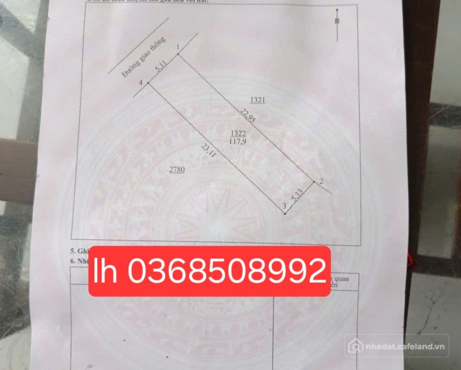 Bán nhà riêng: Bán nhà 117,9m² ngang 5,11m giá 1.68 tỷ Phường Bách Quang