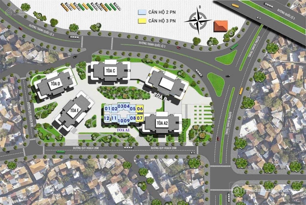 Bán căn hộ chung cư: Chung cư đáng sống tại thái nguyên