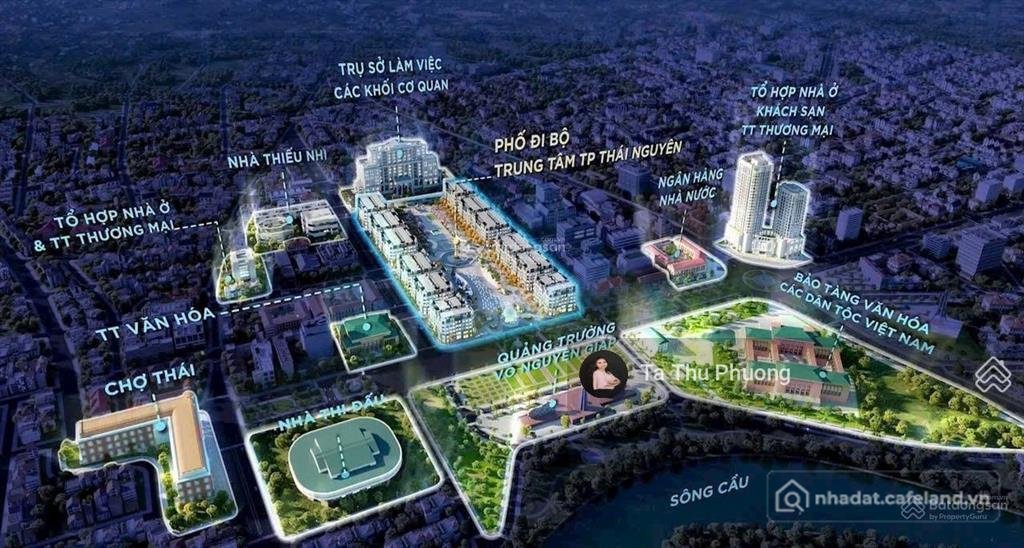 Bán nhà riêng: Mở bán shophouse phố đi bộ trung tâm quảng trường central square 