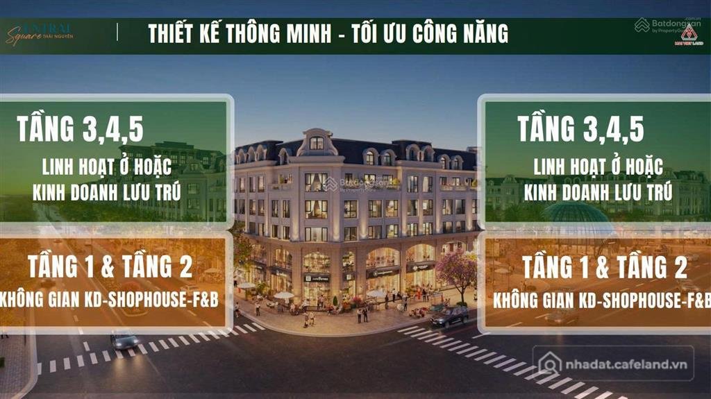 Bán nhà riêng: Booking ngoại giao central square quảng trường võ nguyên giáp thá