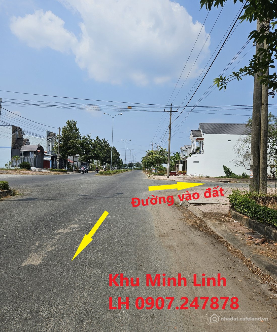 Bán đất thổ cư: Bán 356m2 đất giáp đường số 1 Minh Linh, Phường 5, Vĩnh Long