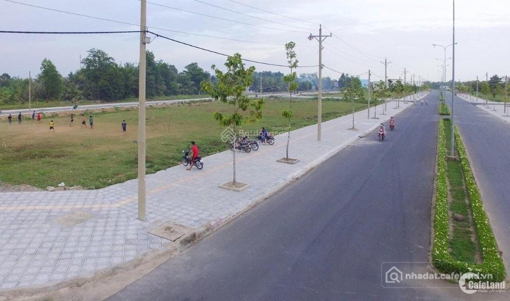 Bán đất thổ cư: Chính chủ bán đất nền kdc new town, vĩnh long, có sổ đỏ