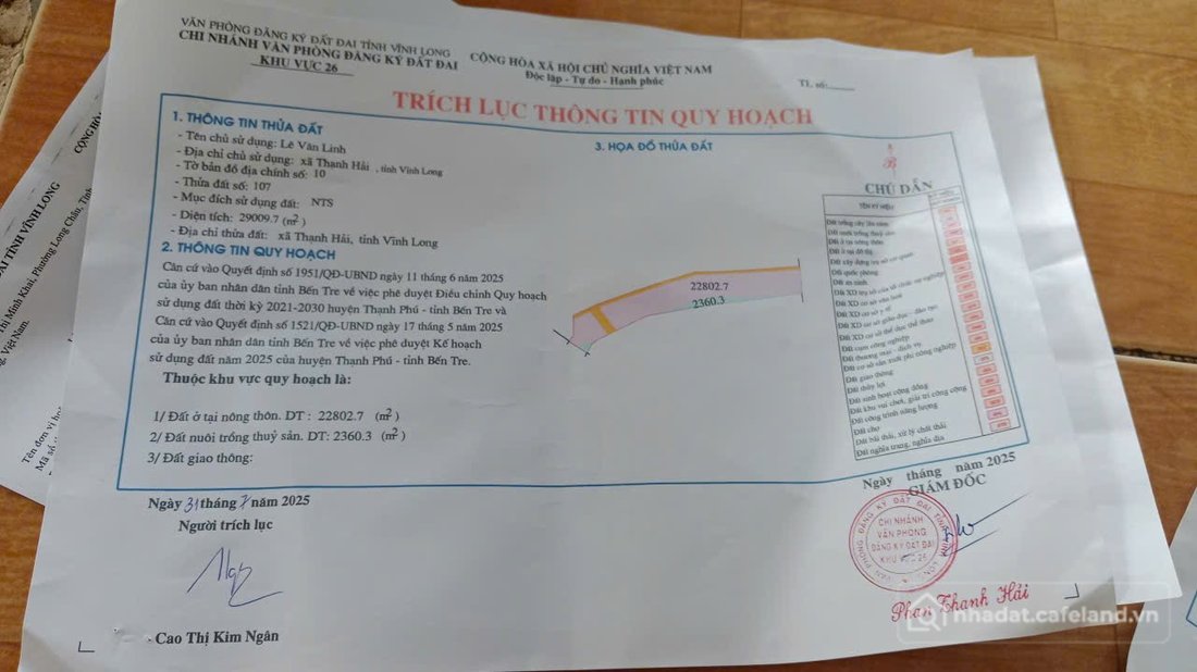 Bán đất thổ cư: ĐẤT CÓ QUI HOẠCH ĐƯỜNG DU LỊCH BIỂN THẠNH HẢI