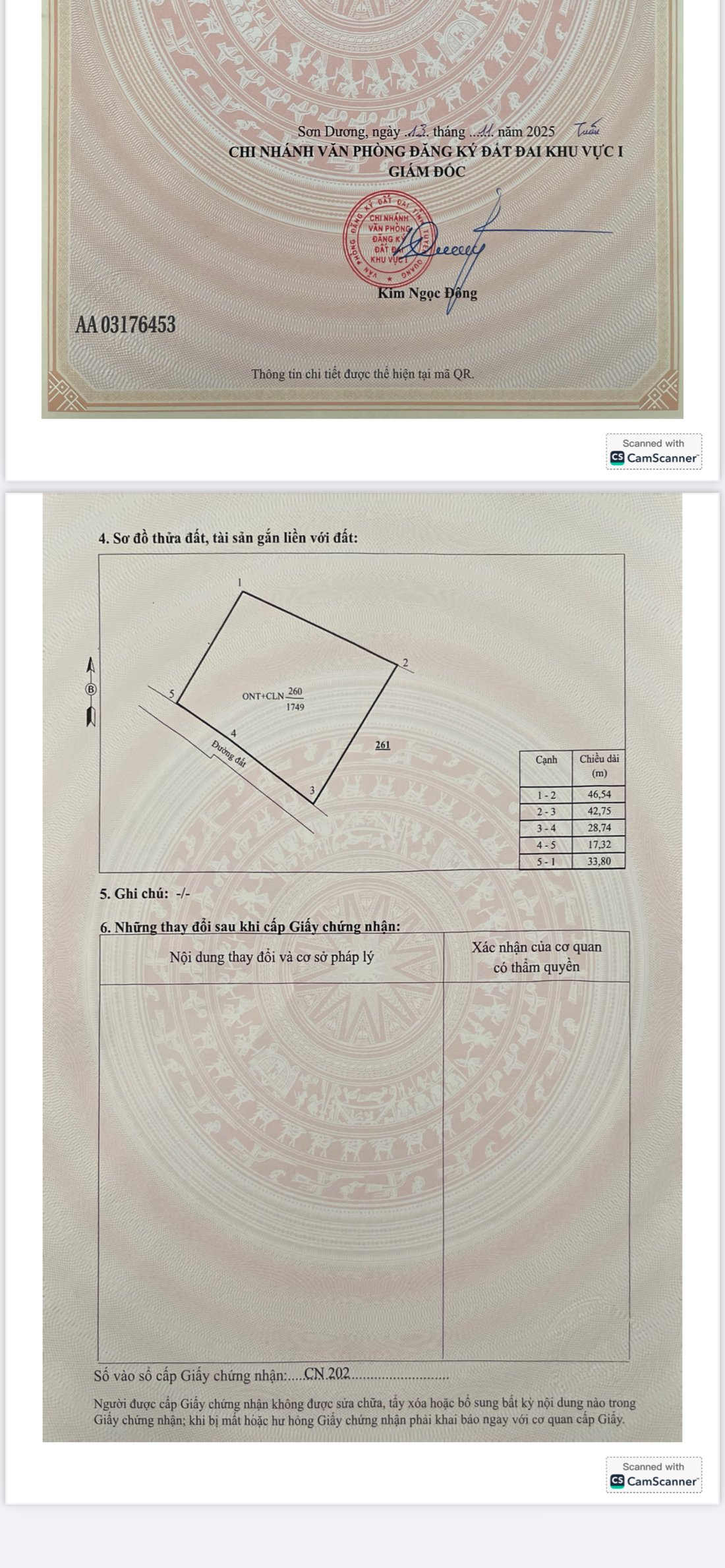 Bán đất thổ cư: Bán đất 560m² ngang 15m giá 3.1 tỷ Xã Sơn Dương