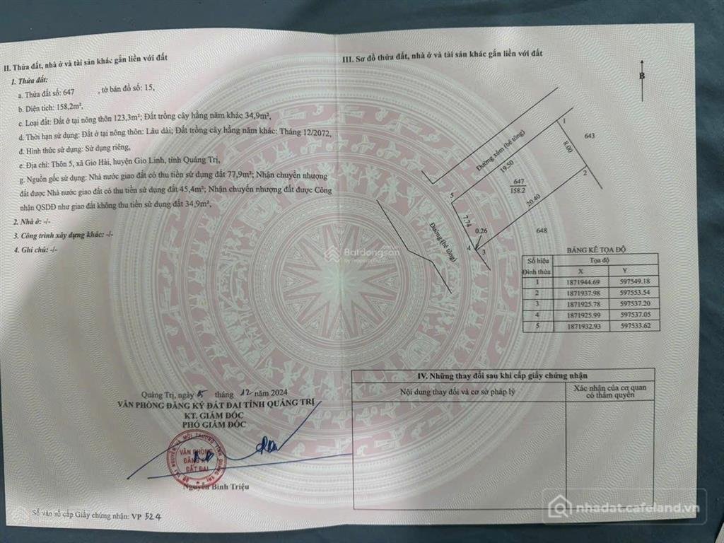 Bán đất thổ cư: Cơ hội sở hữu 2 lô đất liền kề thôn 5, gio hải